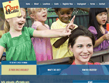 Tablet Screenshot of careafterschool.com